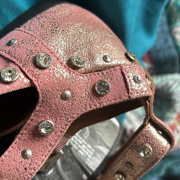 Free People Mystic Diamante Flats Pink Size 7 NEW - Picture 10 of 10